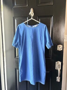 COS Blue Denim Straight Dress Size 6